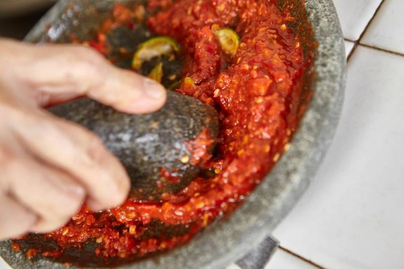 spicy food - Sambel Ulek