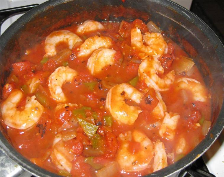 spicy food - Shrimp Creole