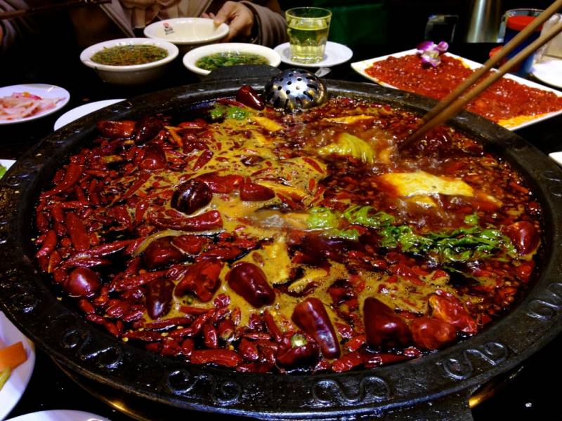 spicy food - Sichuan Hot Pot