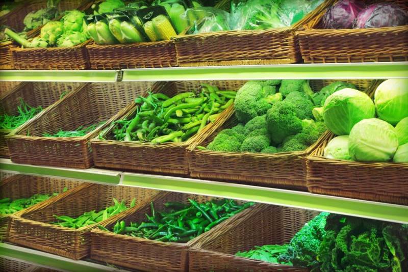 Green Vegetables - Rich Fiber Foods