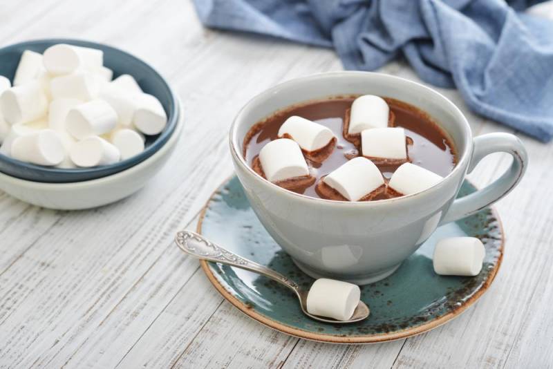 Hot Chocolate and Marshmallow