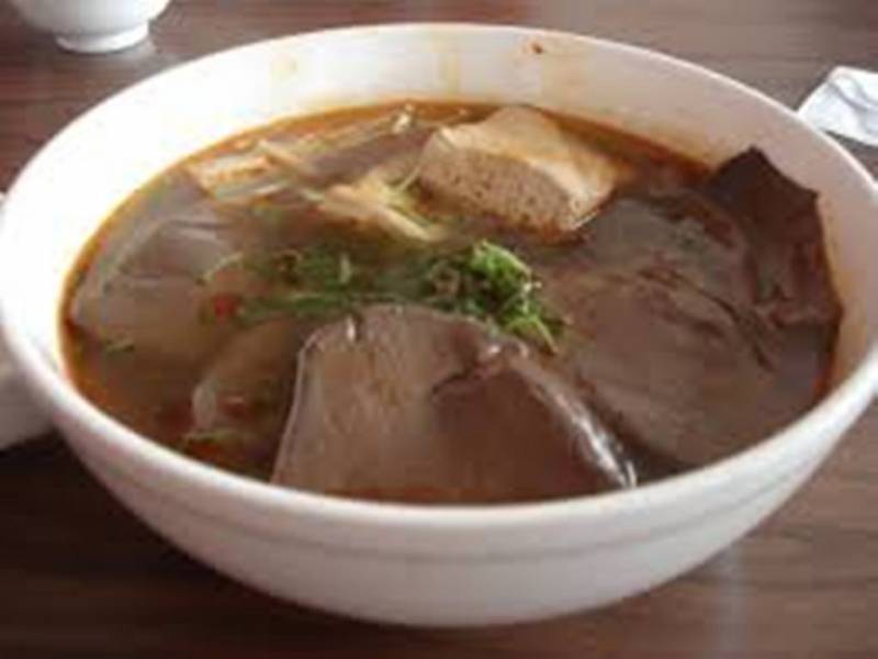 Chicken or Duck Blood Soup