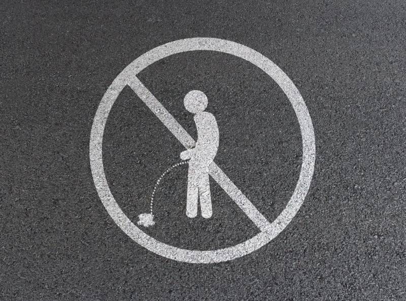   traditional marriage - Urinating is prohibited